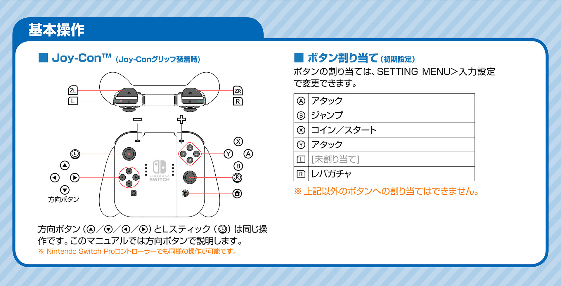表紙｜SEGA AGES ワンダーボーイ モンスターランド WEBマニュアル